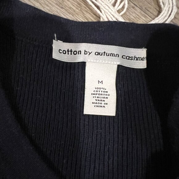 AUTUMN CASHMERE inked button front henley M - Picture 7 of 7